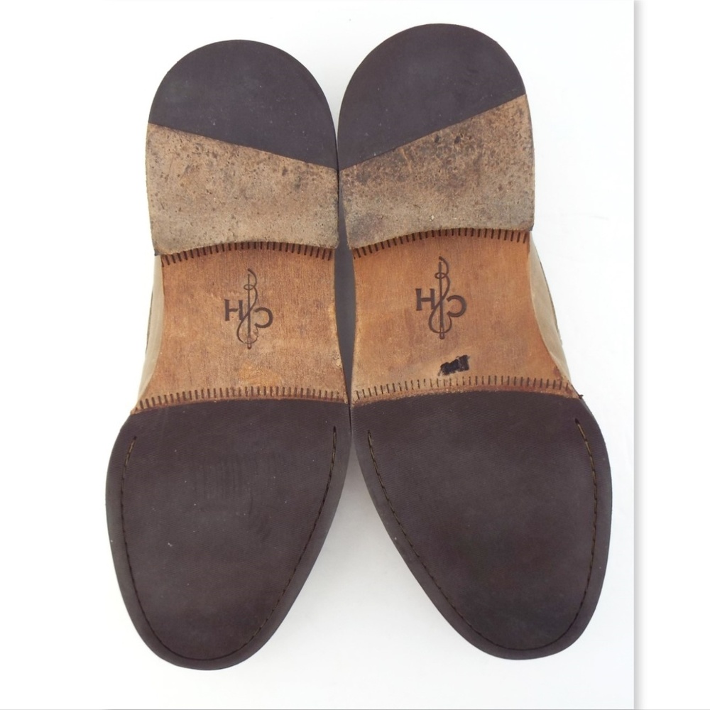 COLE HAANBeige Leather Slip On Loafers Shoes 11.5 - Picture 6 of 7